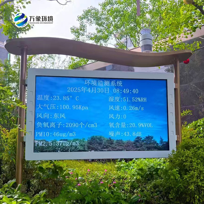 全彩屏高智能負氧離子監測站，竟可以這樣監測自然環境好壞！