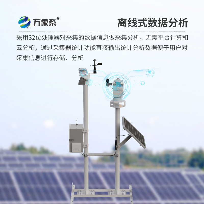 光伏太陽能環境監測系統，創新工具提高光伏電站發電效率